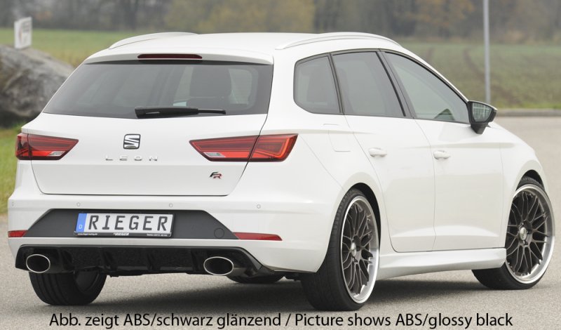 Rieger Heckeinsatz Seat Leon FR (5F) 01.17- (ab Facelift) - 27040