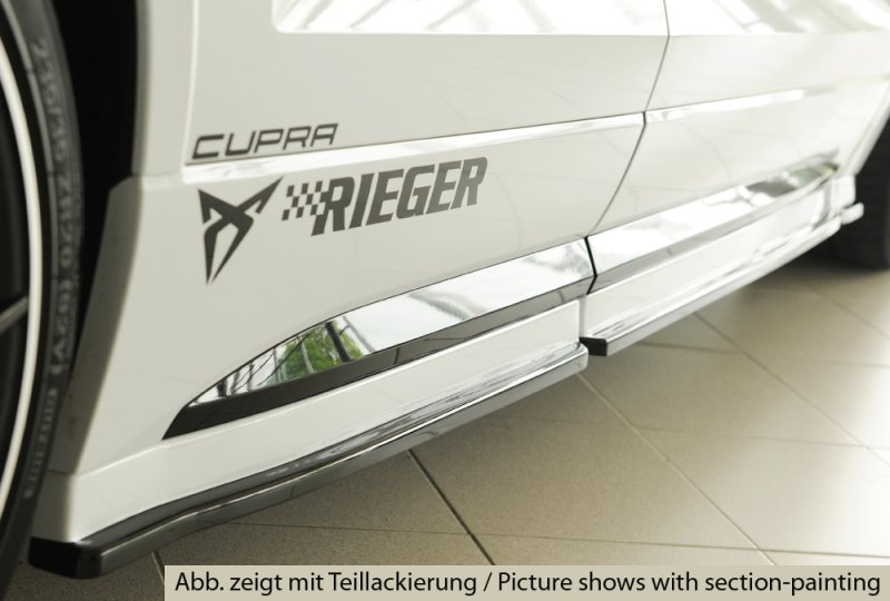 Rieger Seitenschwelleransatz (3-tlg.) Seat Ateca FR (5FP) 05.17-07.20 (bis Facelift) - 27048