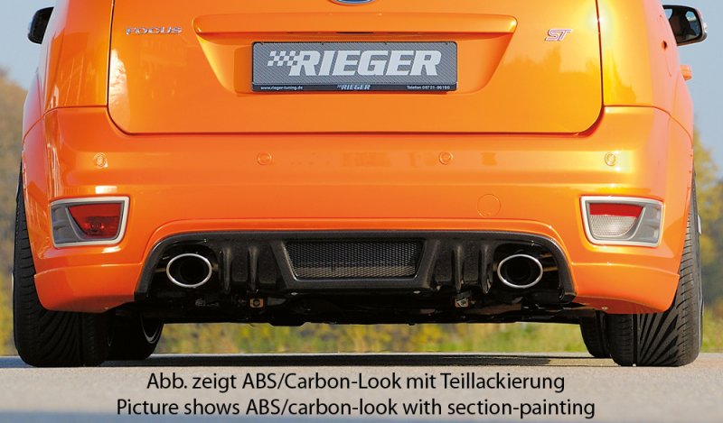 Rieger Heckansatz Ford Focus 2 ST 10.05-01.08 (bis Facelift) - 34148