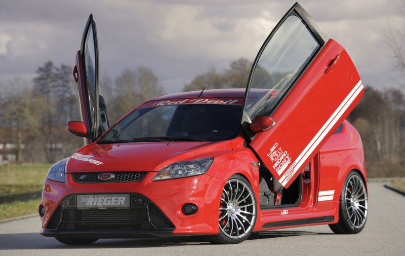 Rieger Spoilerstoßstange Ford Focus 2 02.08-01.11 (ab Facelift) - 34177