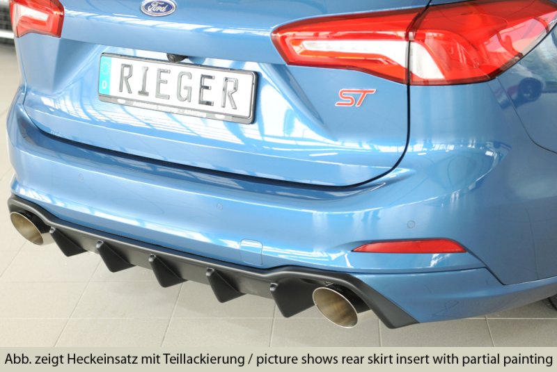 Rieger Heckeinsatz Ford Focus 4 (DEH) 09.18- - 34212