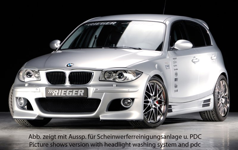 Rieger Spoilerstoßstange BMW 1er E87 (187 / 1K2/1K4) 09.04-03.07 (bis Facelift) - 35009