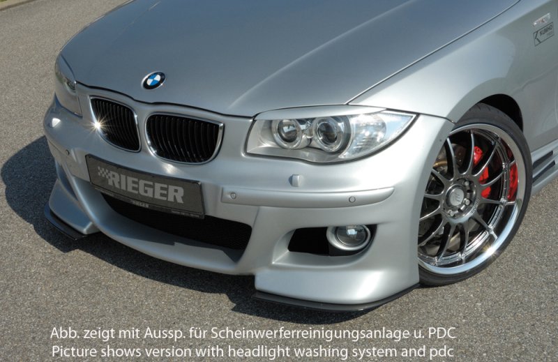 Rieger Spoilerstoßstange BMW 1er E87 (187 / 1K2/1K4) 09.04-03.07 (bis Facelift) - 35009