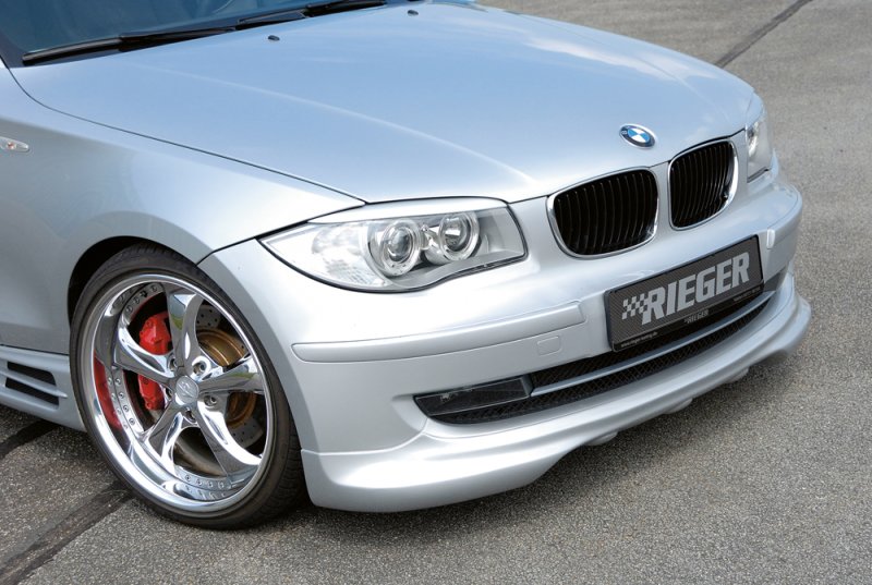 Rieger Spoilerlippe BMW 1er E87 (187 / 1K2/1K4) 04.07-08.11 (ab Facelift) - 35022