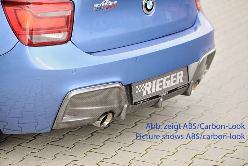 Rieger Heckeinsatz BMW 1er F20 (1K4) 09.11-03.2015 (bis Facelift) - 35062