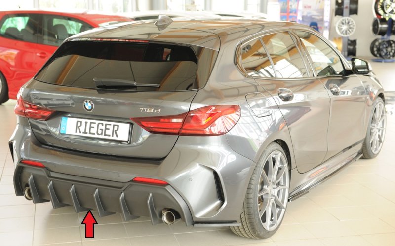 Rieger Heckeinsatz BMW 1er F40 (F1H) 07.19- - 35074