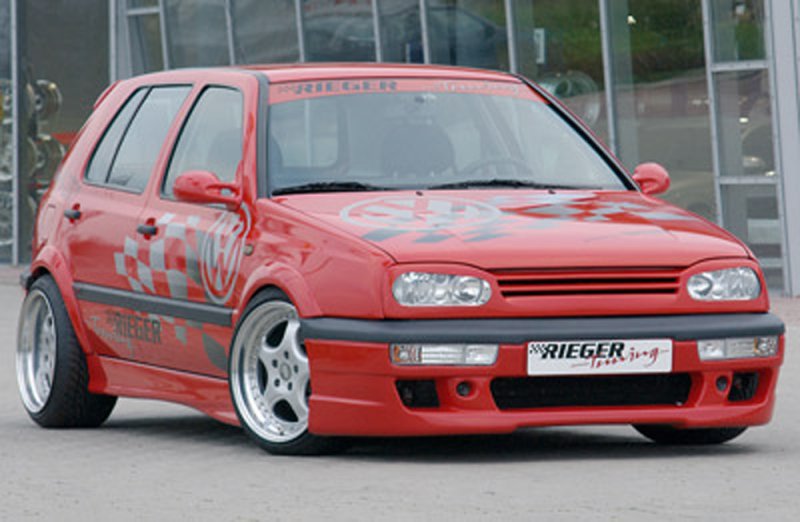 Rieger Spoilerstoßstange VW Golf 3 - 42027