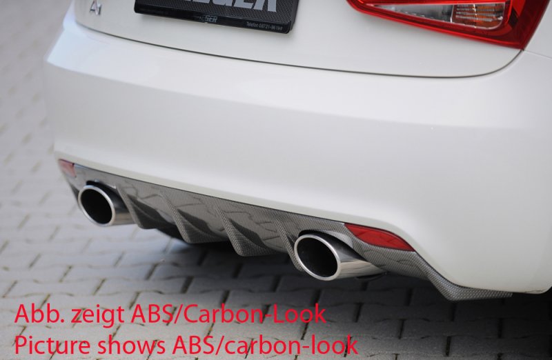 Rieger Heckeinsatz Audi A1 (8X) 08.10-12.14 (bis Facelift) - 44110