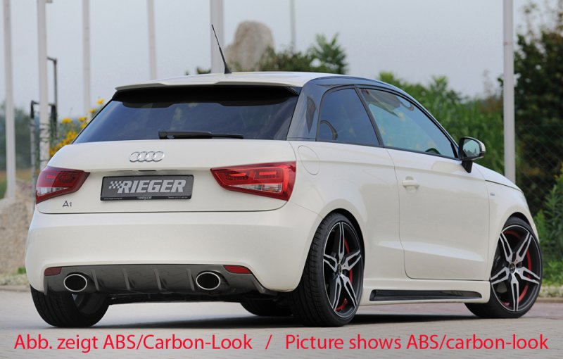 Rieger Heckeinsatz Audi A1 (8X) 08.10-12.14 (bis Facelift) - 44110