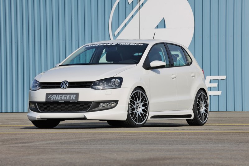 Rieger Spoilerlippe VW Polo 6R 04.09-01.14 (bis Facelift) - 47201
