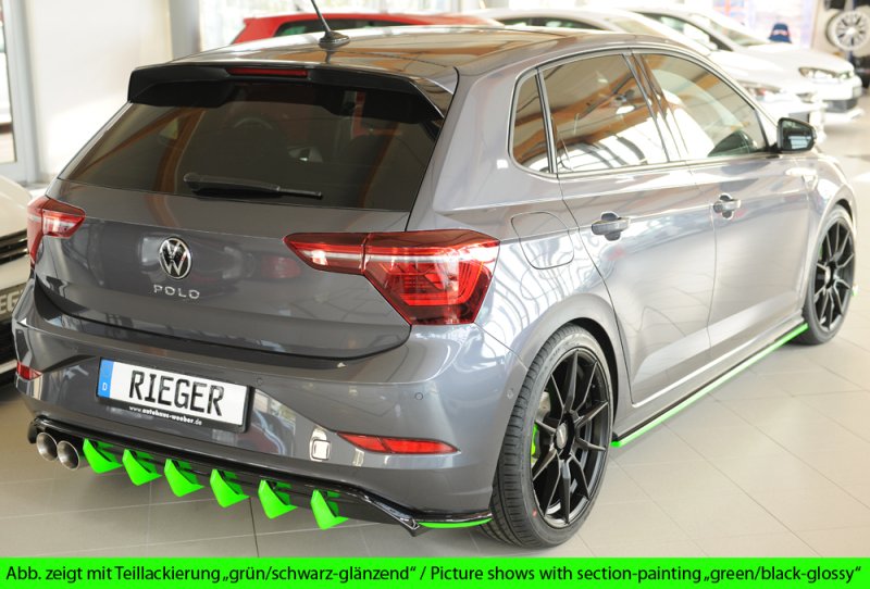 Rieger Heckeinsatz VW Polo AW GTI 06.21- (ab Facelift) - 47225