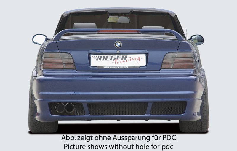 Rieger Heckschürze (V2) BMW 3er E36 - 49036