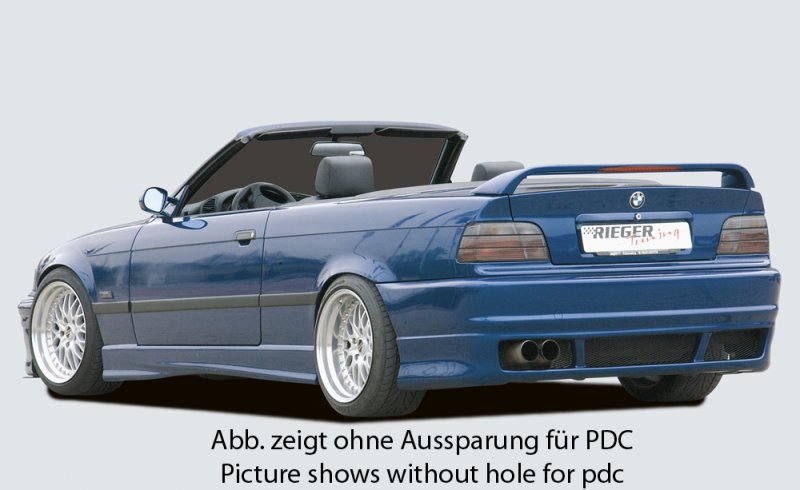 Rieger Heckschürze (V2) BMW 3er E36 - 49036
