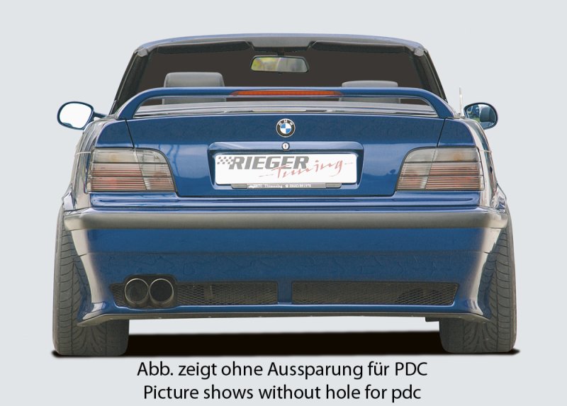 Rieger Heckschürze RT 04 (V1) BMW 3er E36 - 49037