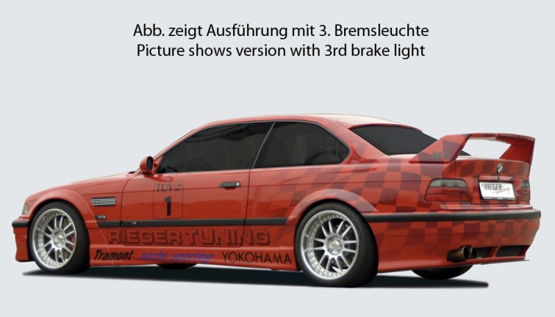 Rieger Heckflügel Breitbau II BMW 3er E36 - 49046