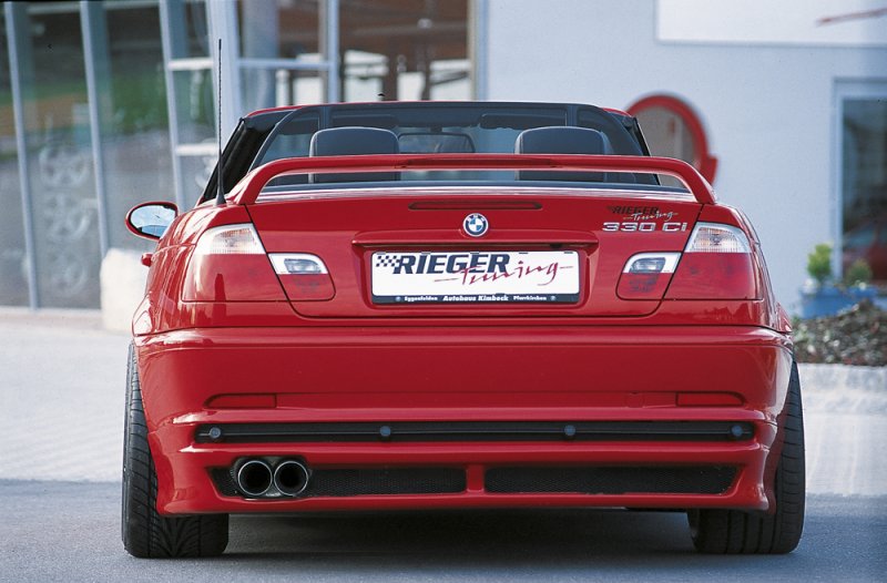 Rieger Heckansatz BMW 3er E46 02.98-12.01 (bis Facelift) - 50205