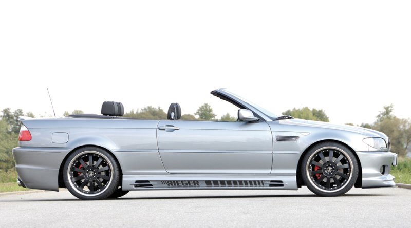 Rieger Seitenschweller (175mm) BMW 3er E46 02.02- (ab Facelift) - 50207