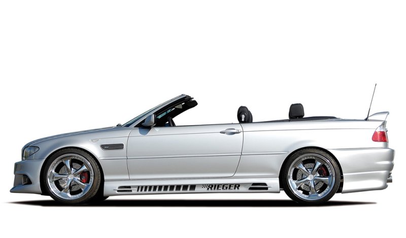 Rieger Seitenschweller (185mm) BMW 3er E46 02.02- (ab Facelift) - 50227