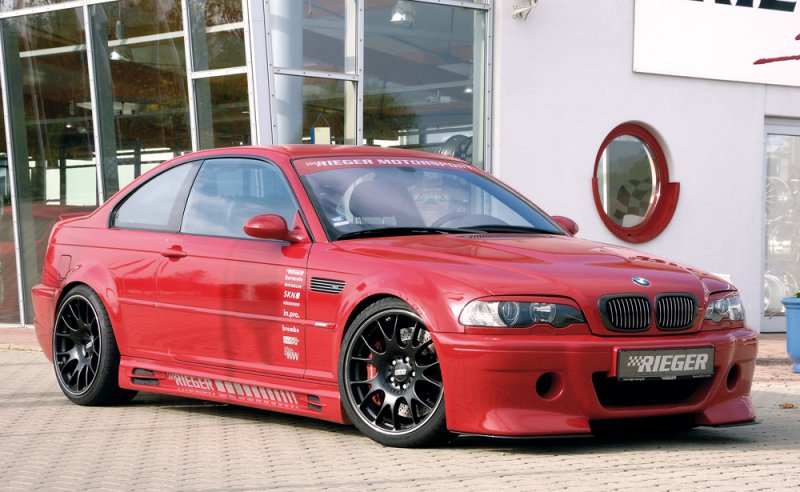 Rieger Spoilerstoßstange CS-Look BMW 3er E46 M3 06.00- - 50238