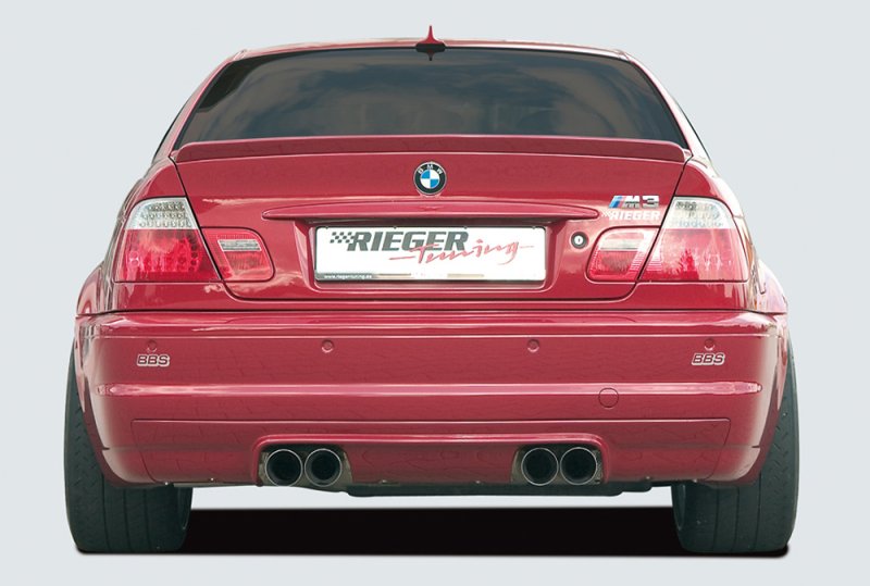 Rieger Heckeinsatz CS-Look BMW 3er E46 M3 06.00- - 50241
