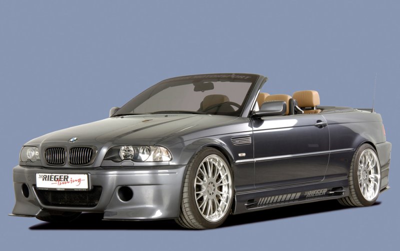 Rieger Spoilerstoßstange CS-Look BMW 3er E46 02.02- (ab Facelift) - 50244