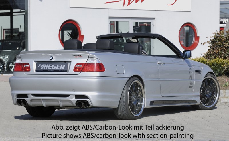 Rieger Seitenschweller BMW 3er E46 02.02- (ab Facelift) - 50247
