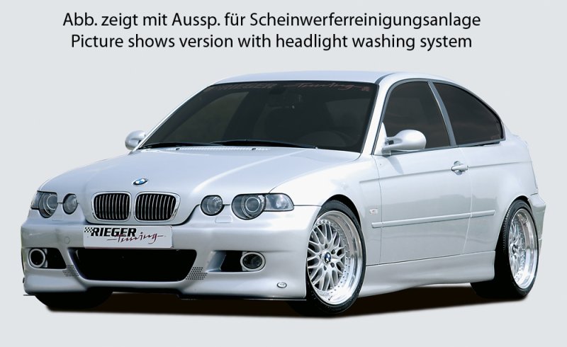 Rieger Spoilerstoßstange BMW 3er E46 02.02- (ab Facelift) - 50302