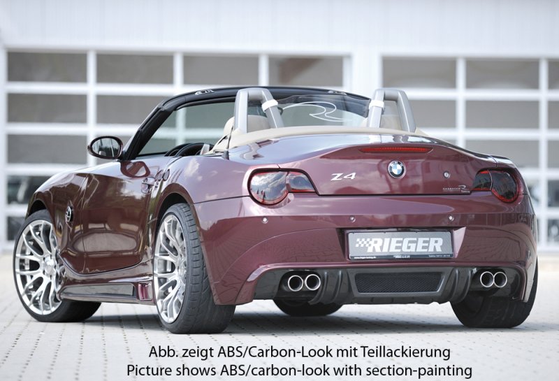 Rieger Heckansatz BMW Z4 (E85) 02.03-12.05 (bis Facelift) - 50510