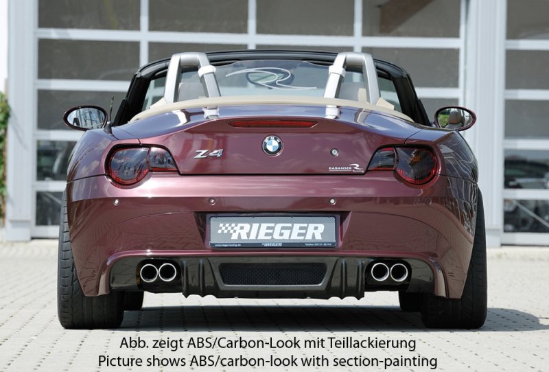 Rieger Heckansatz BMW Z4 (E85) 02.03-12.05 (bis Facelift) - 50510