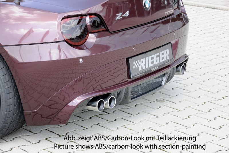Rieger Heckansatz BMW Z4 (E85) 02.03-12.05 (bis Facelift) - 50510