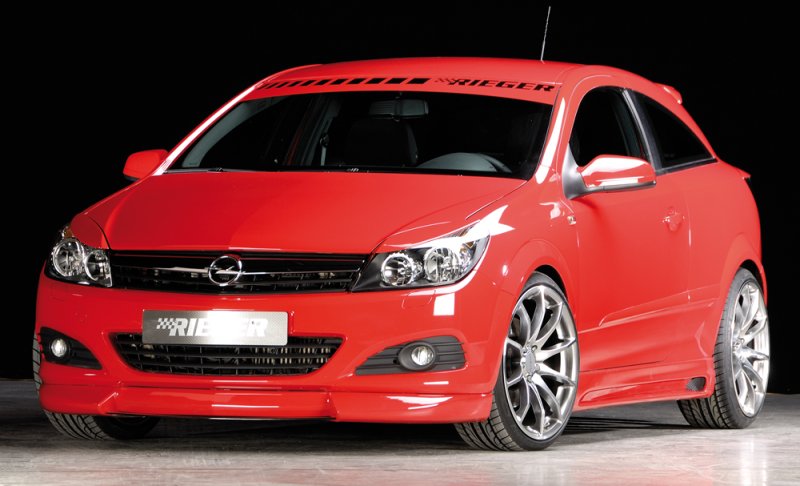 Rieger Spoilerlippe Opel Astra H GTC - 51230