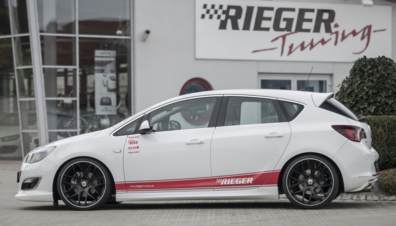 Rieger Spoilerlippe Opel Astra J 10.12- (ab Facelift) - 51320