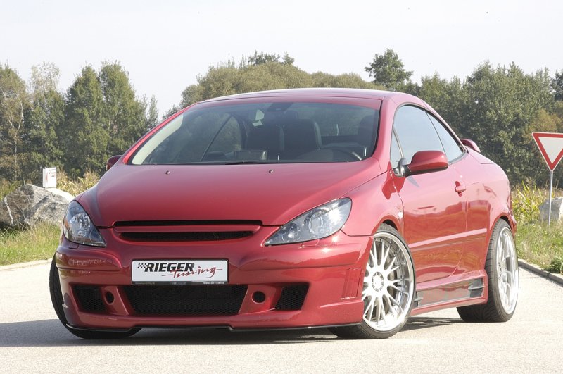 Rieger Spoilerstoßstange 52109/W Peugeot 307 04.01-04.05 (bis Facelift) - 52111