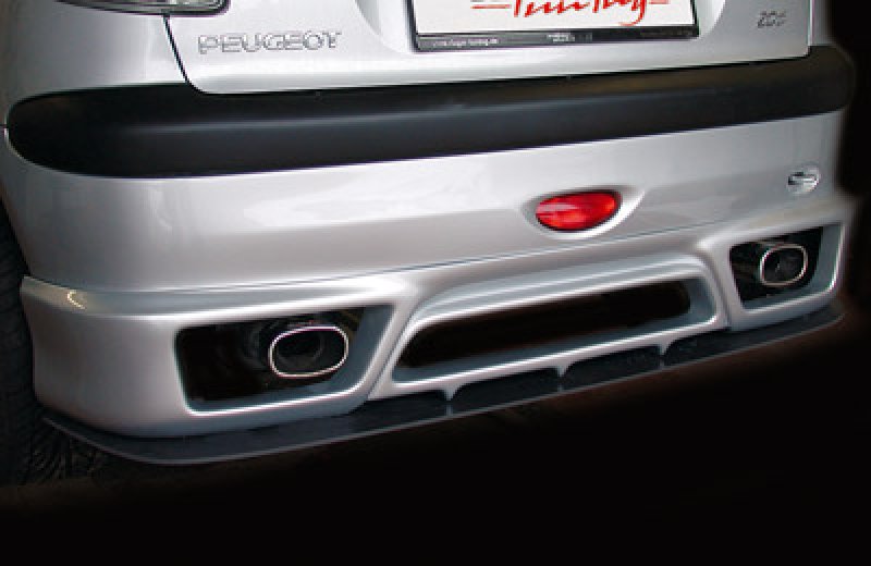 Rieger Heckansatz Peugeot 206 09.98-05.06 - 52207