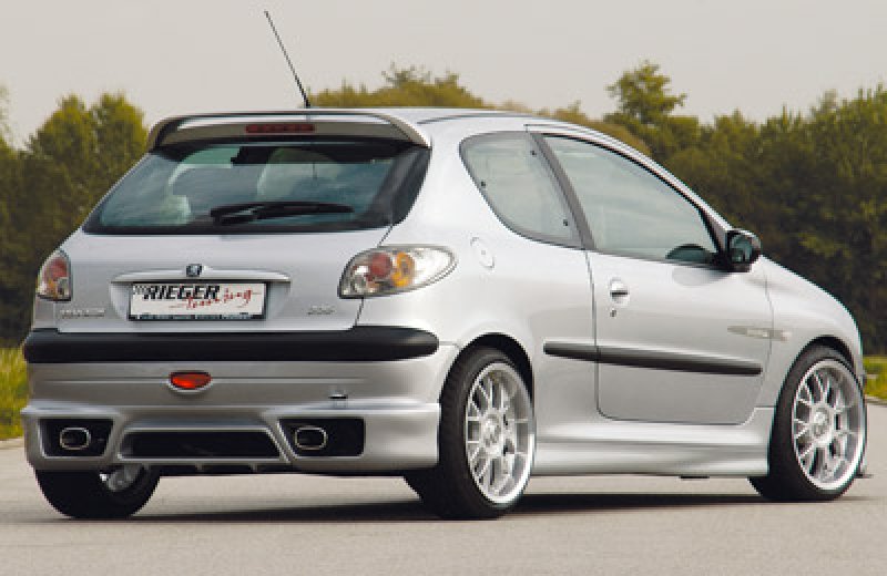 Rieger Heckansatz Peugeot 206 09.98-05.06 - 52207