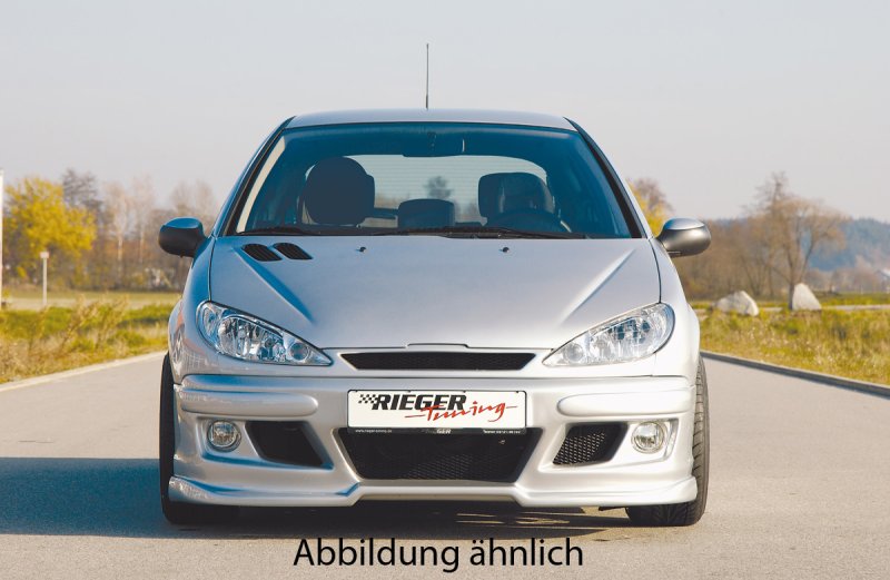Rieger Spoilerstoßstange Peugeot 206 09.98-05.06 - 52212