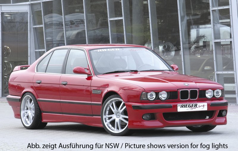 Rieger Spoilerstoßstange BMW 5er E34 00.88-07.96 - 53010
