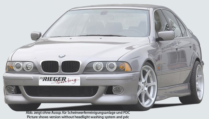 Rieger Spoilerstoßstange BMW 5er E39 12.95-12.02 - 53113