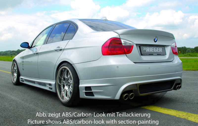 Rieger Heckschürzenansatz BMW 3er E90 03.05-08.08 (bis Facelift) - 53406