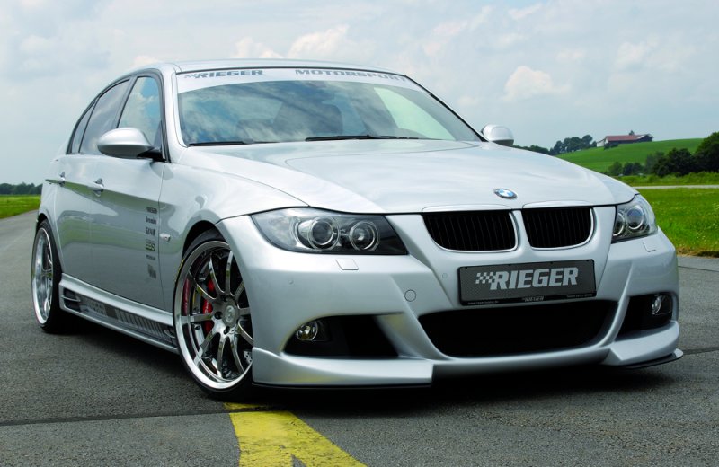 Rieger Spoilerstoßstange BMW 3er E90 03.05-08.08 (bis Facelift) - 53412