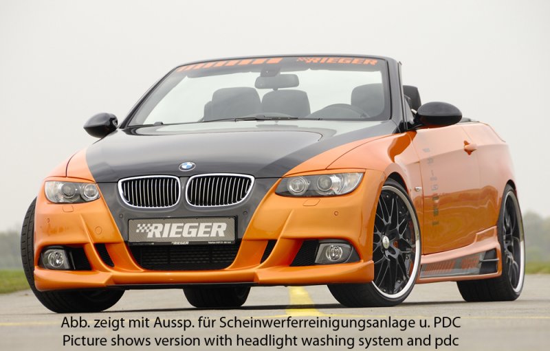 Rieger Spoilerstoßstange BMW 3er E92 09.06-02.10 (bis Facelift) - 53433
