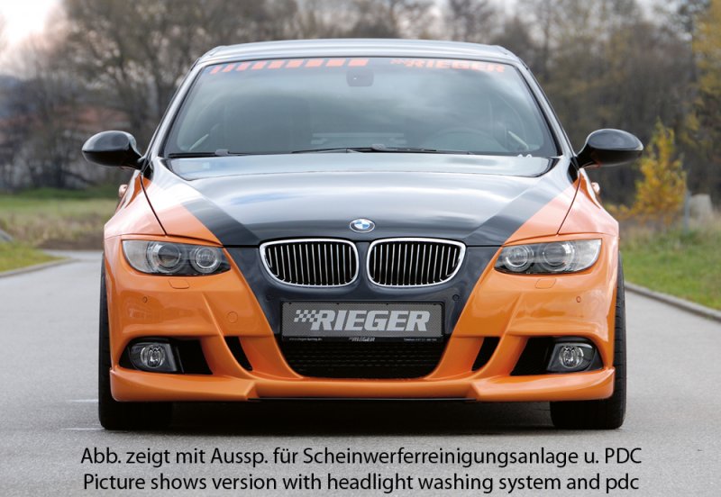 Rieger Spoilerstoßstange BMW 3er E92 09.06-02.10 (bis Facelift) - 53433