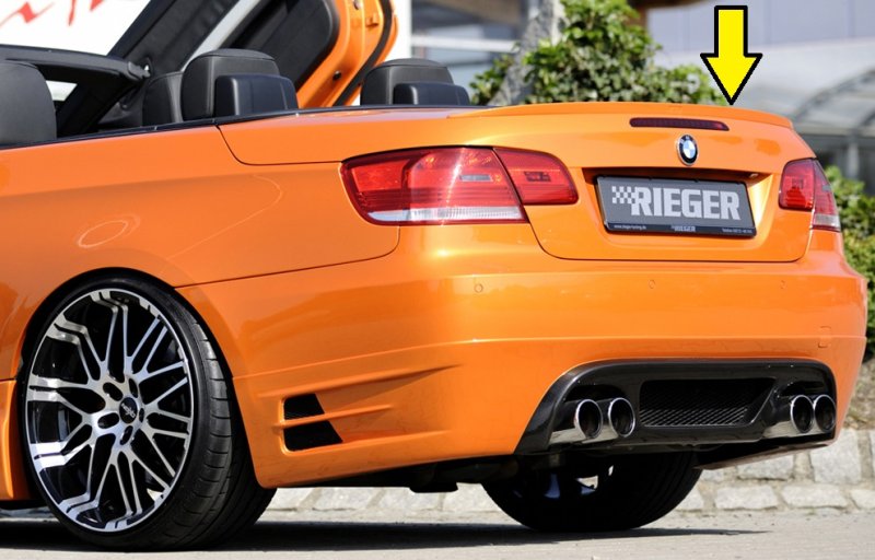 Rieger Heckklappenspoiler BMW 3er E93 03.07-02.10 (bis Facelift) - 53450