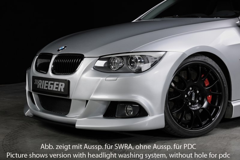 Rieger Spoilerstoßstange BMW 3er E92 03.10- (ab Facelift) LCI - 53452