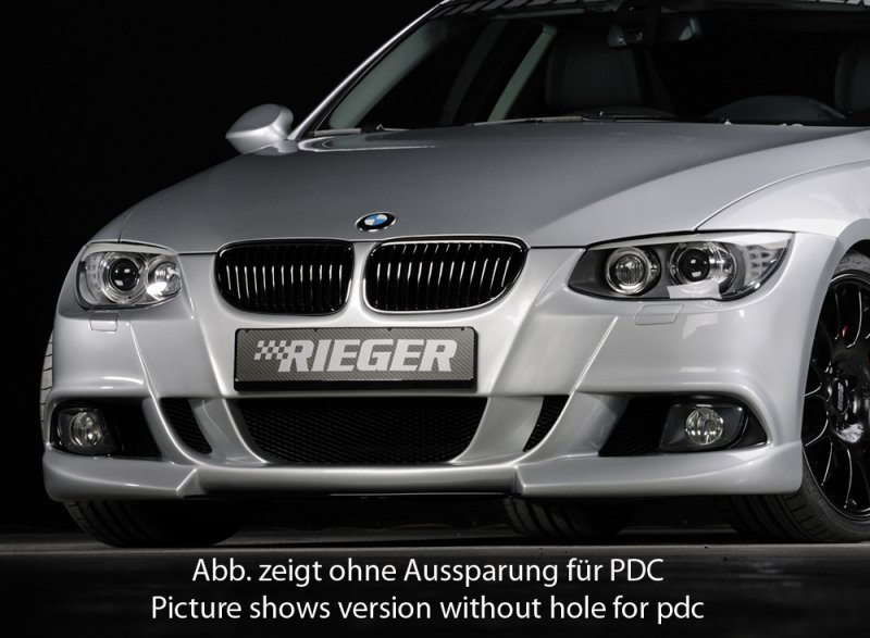 Rieger Spoilerstoßstange BMW 3er E92 03.10- (ab Facelift) LCI - 53454