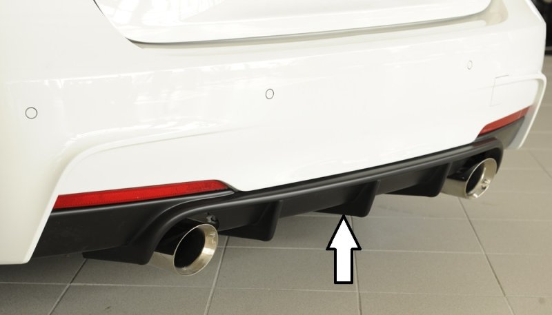 Rieger Heckeinsatz BMW 3er F30 (3L) 02.12-06.15 (bis Facelift) - 53467
