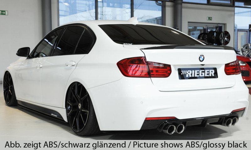 Rieger Heckeinsatz BMW 3er F30 (3L) 02.12-06.15 (bis Facelift) - 53468
