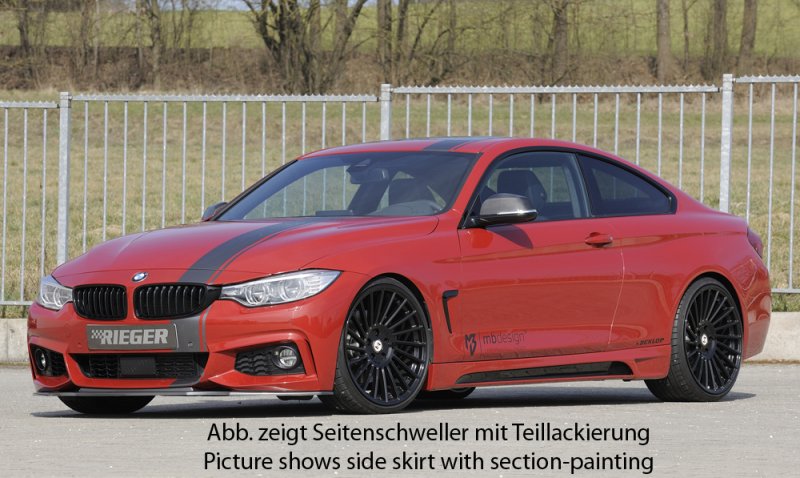 Rieger Seitenschweller BMW 4er F32 (3C) 07.15- (ab Facelift) LCI - 53472
