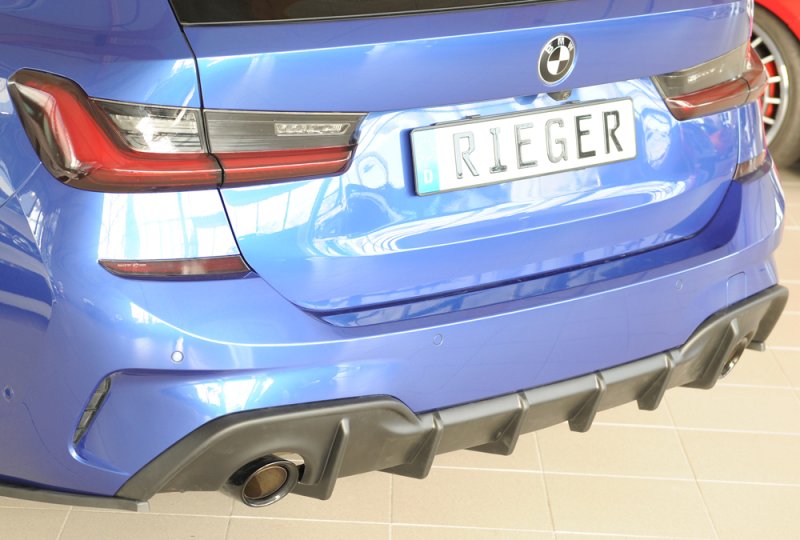 Rieger Heckeinsatz (für Fzg. mit AHK) BMW 3er G20 (G3L) 03.19- - 53504
