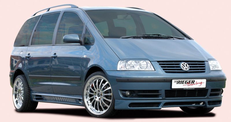 Rieger Spoilerlippe VW Sharan (7M) 03.00- (ab Facelift) - 54014